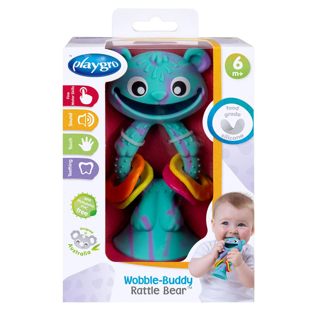 Juguete De Mesa Happy Wobble Bear Playgro - Image 2