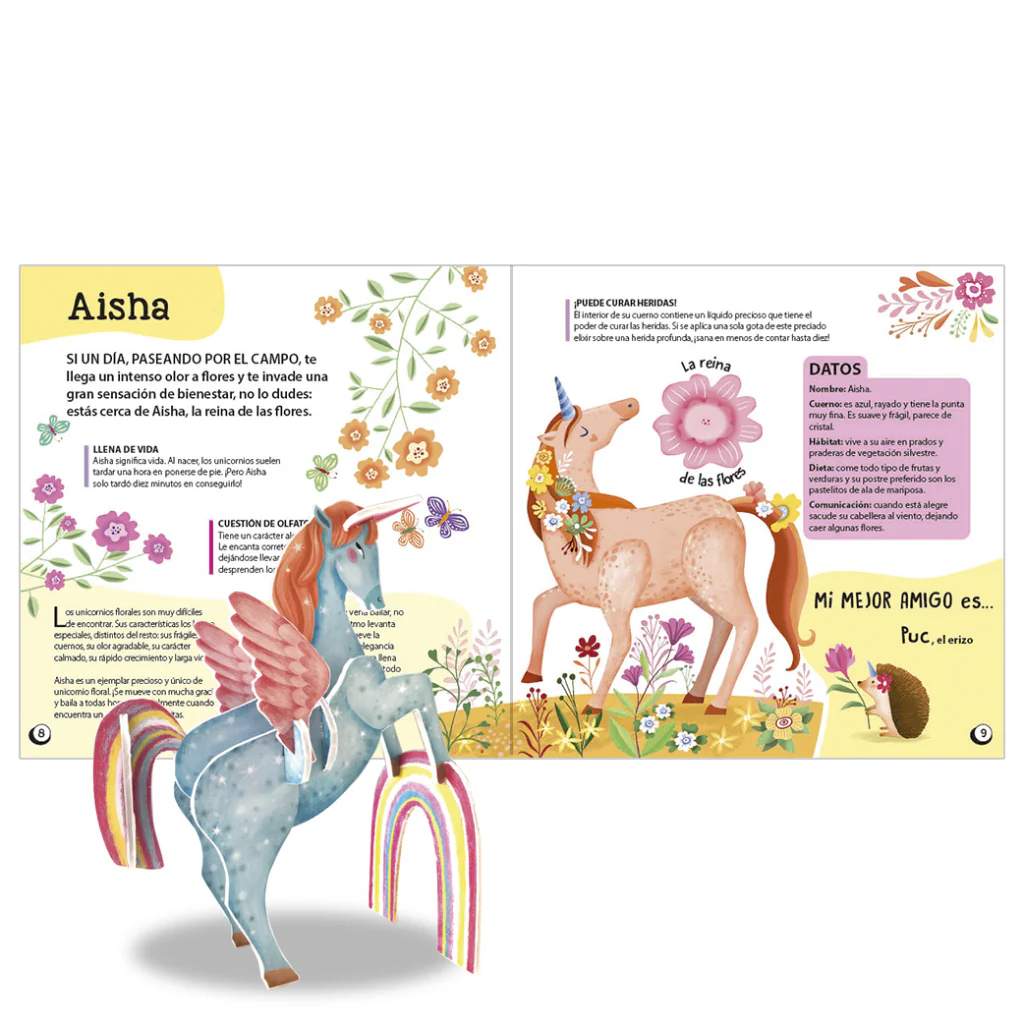 Libro con fichas informativas - Unicornios - Image 3