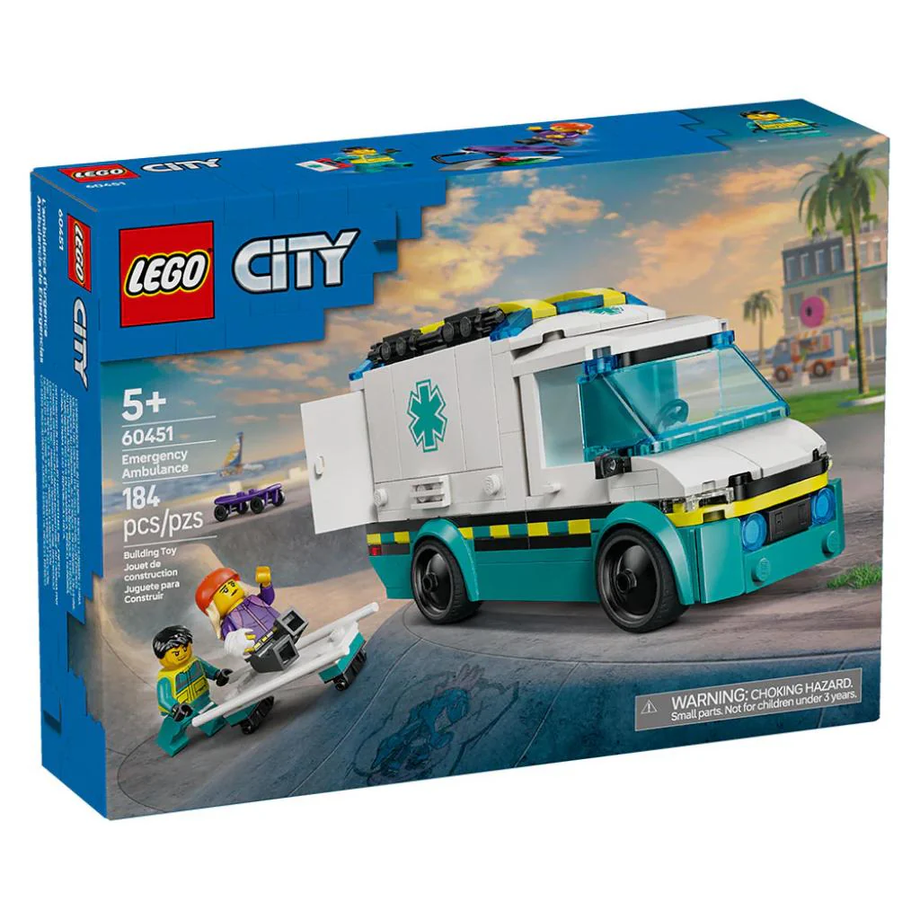 Lego City Ambulancia De Emergencias