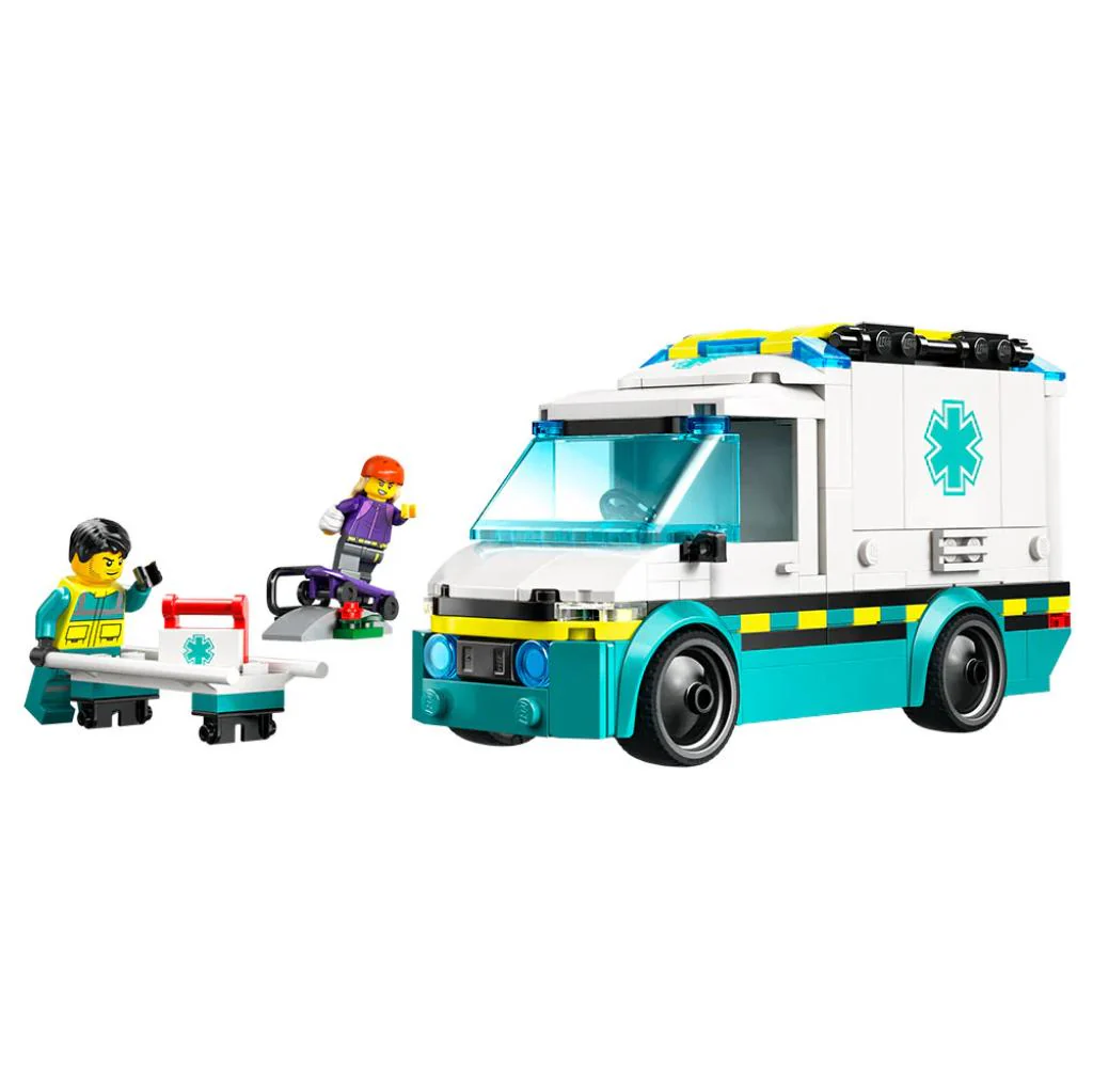 Lego City Ambulancia De Emergencias - Image 2