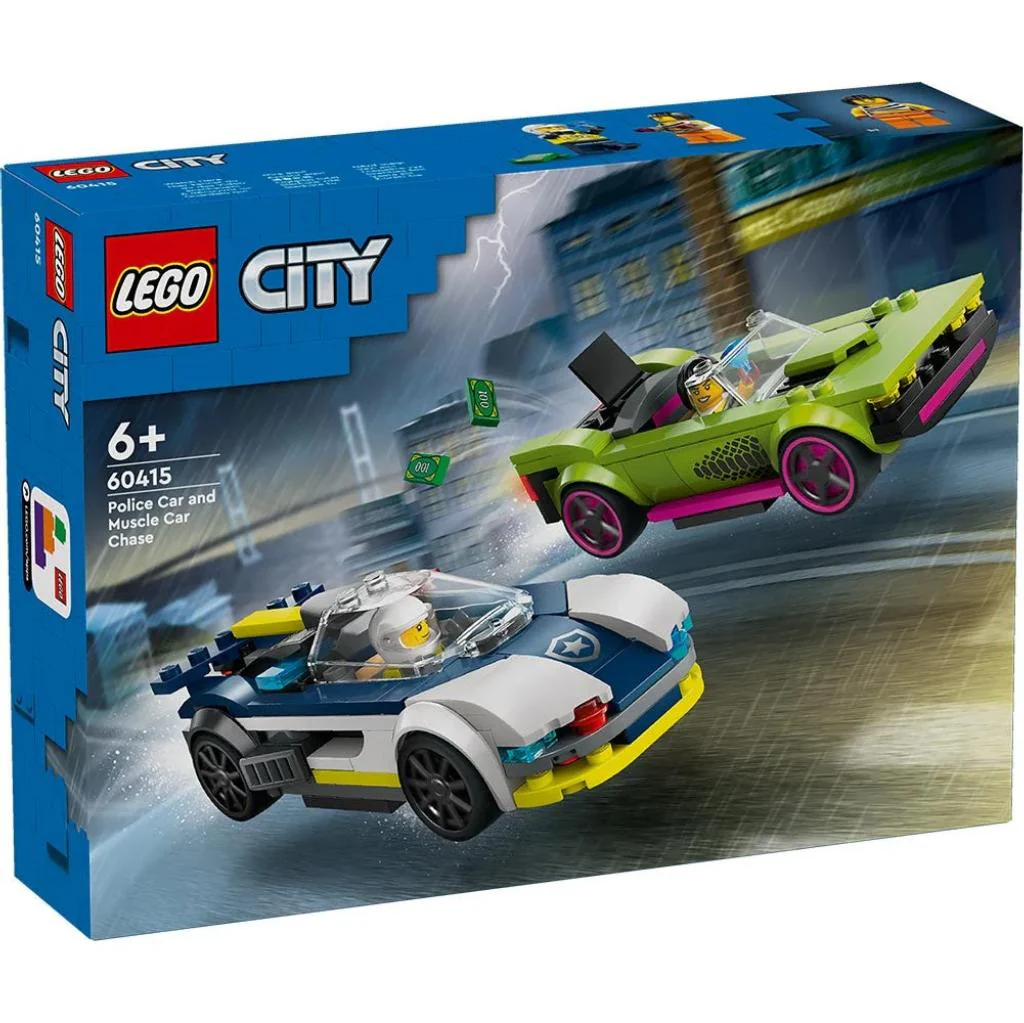 Lego City Auto De Policía Y Auto Deportivo