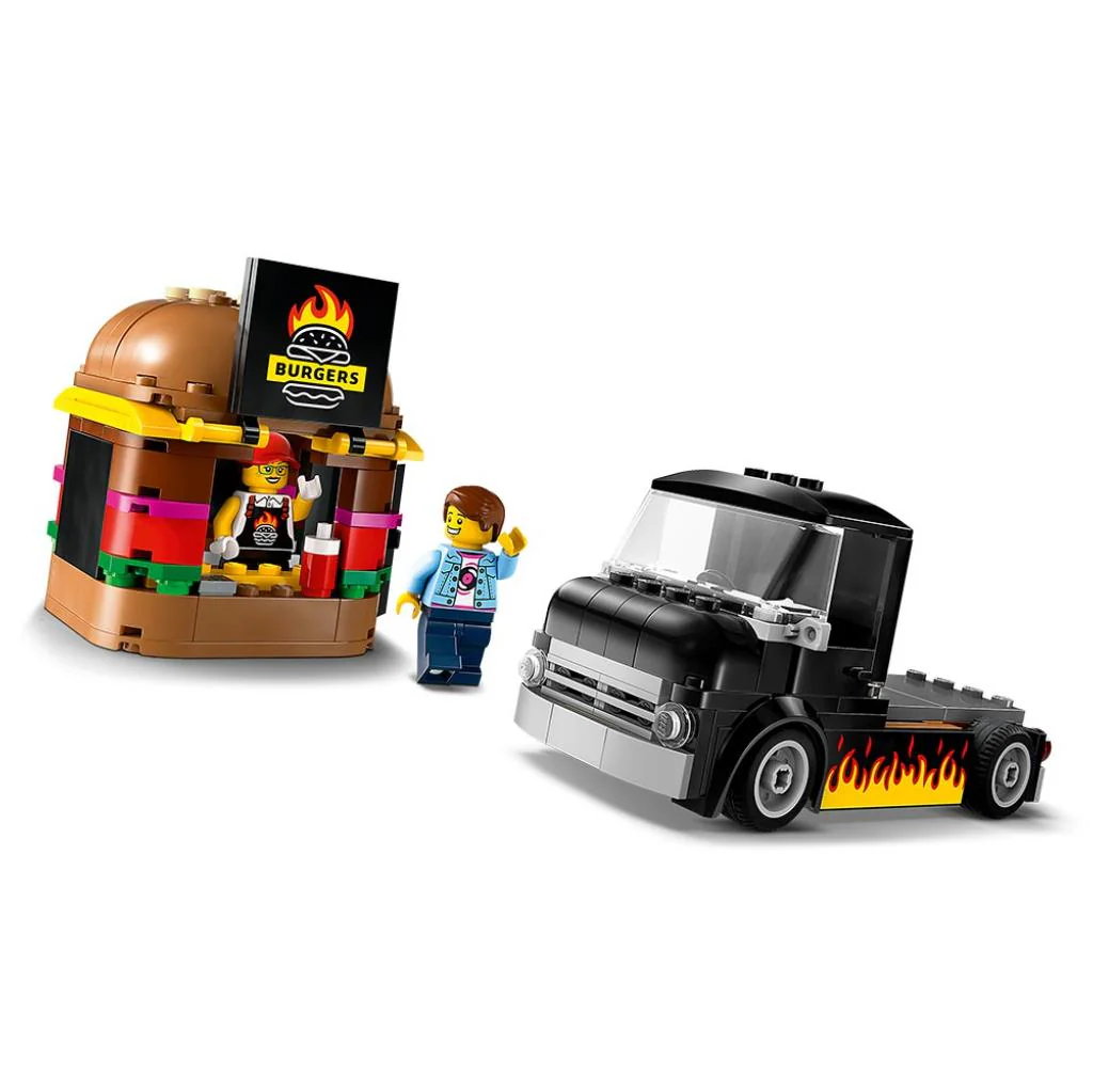 Lego City Camión De Hamburguesas - Image 3