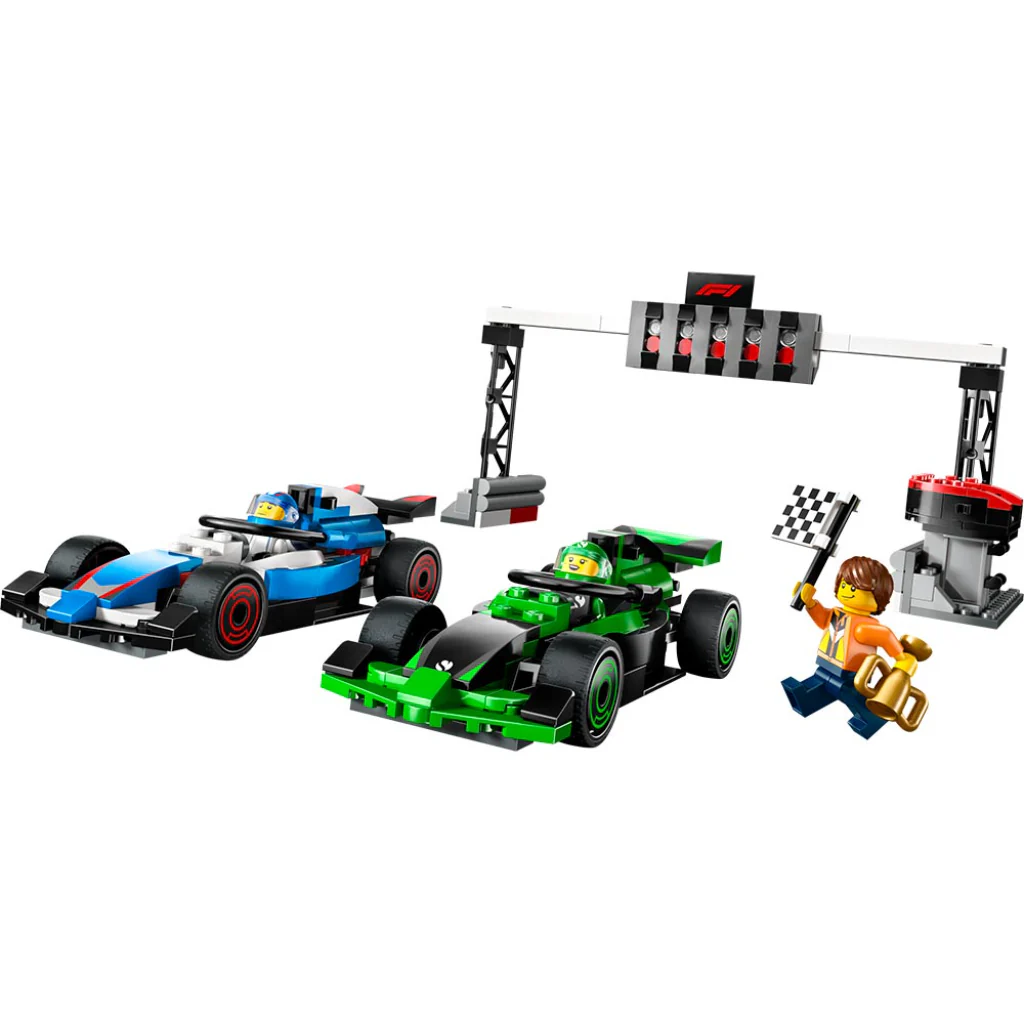 LEGO® City Parrilla De F1 Con Autos De Carreras Vcarb Y Sauber - Image 2
