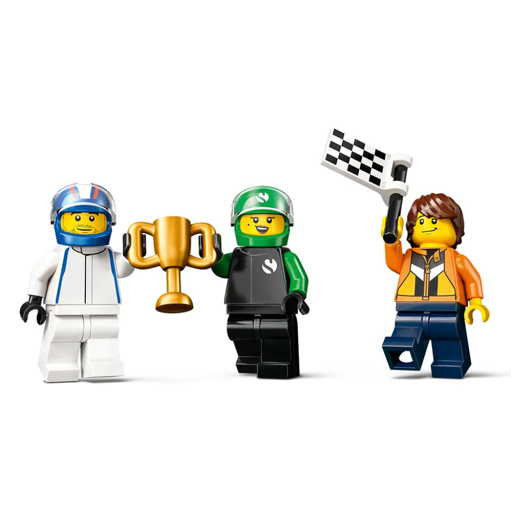 LEGO® City Parrilla De F1 Con Autos De Carreras Vcarb Y Sauber - Image 4