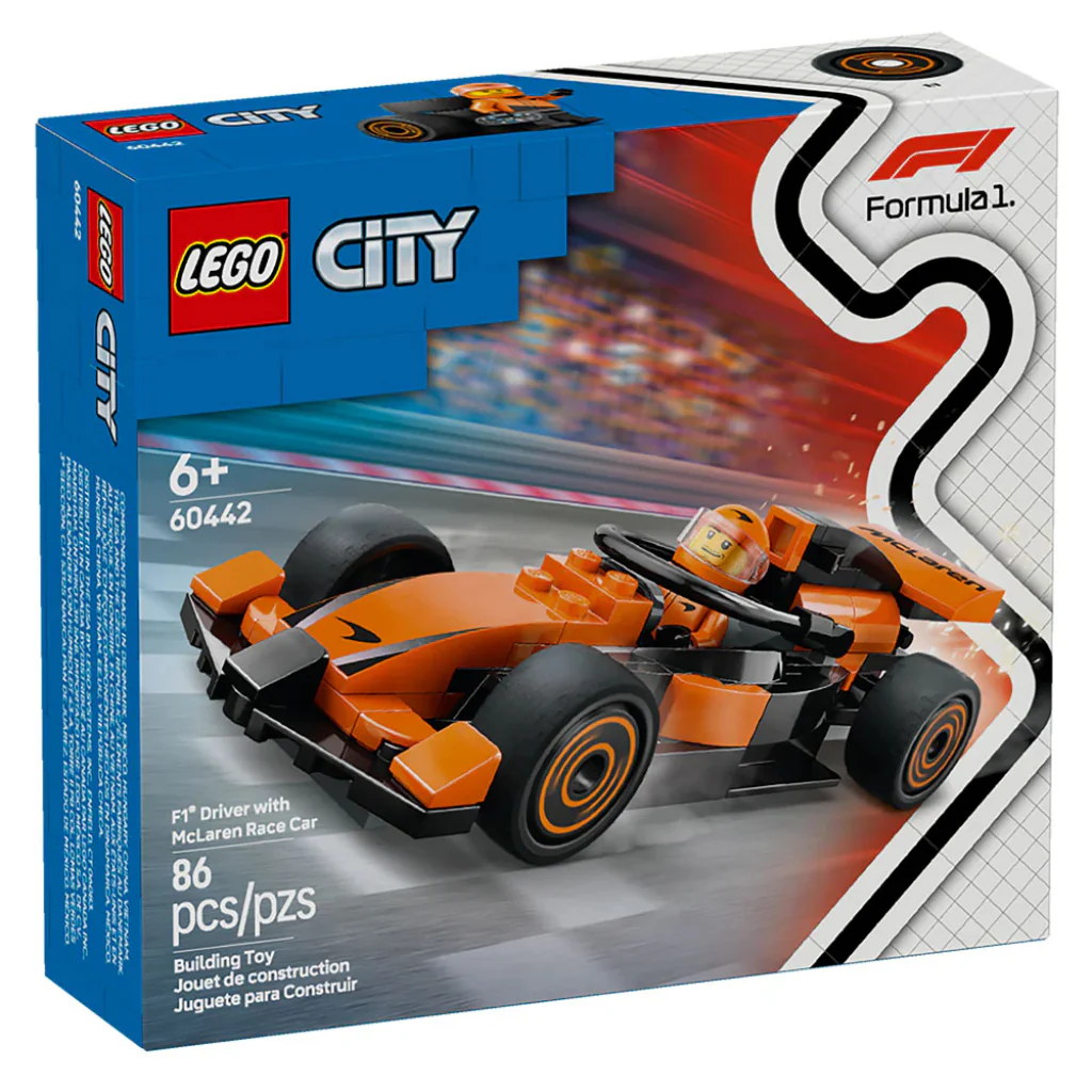 LEGO® City Piloto De F1® Con Auto Mclaren