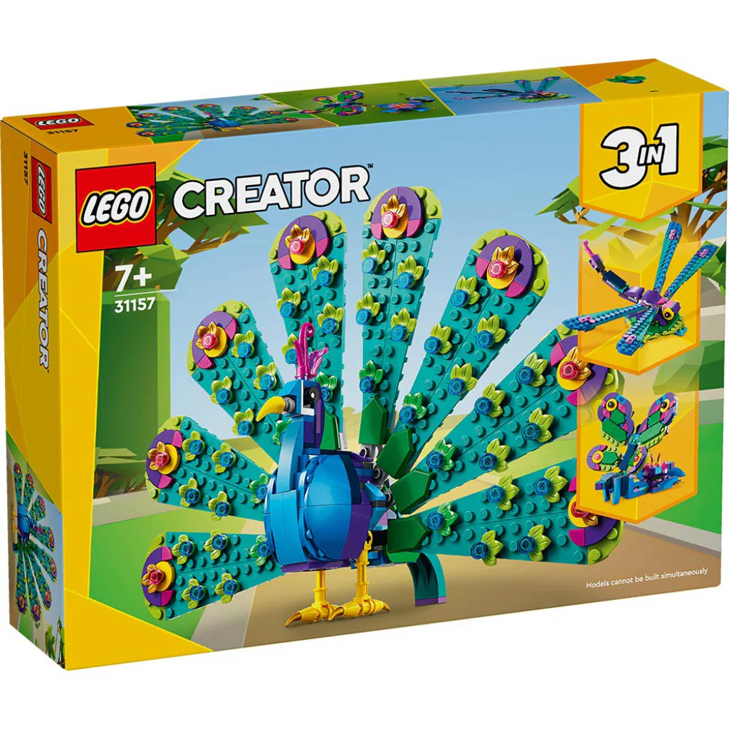 LEGO® Creator Pavo Real Exótico