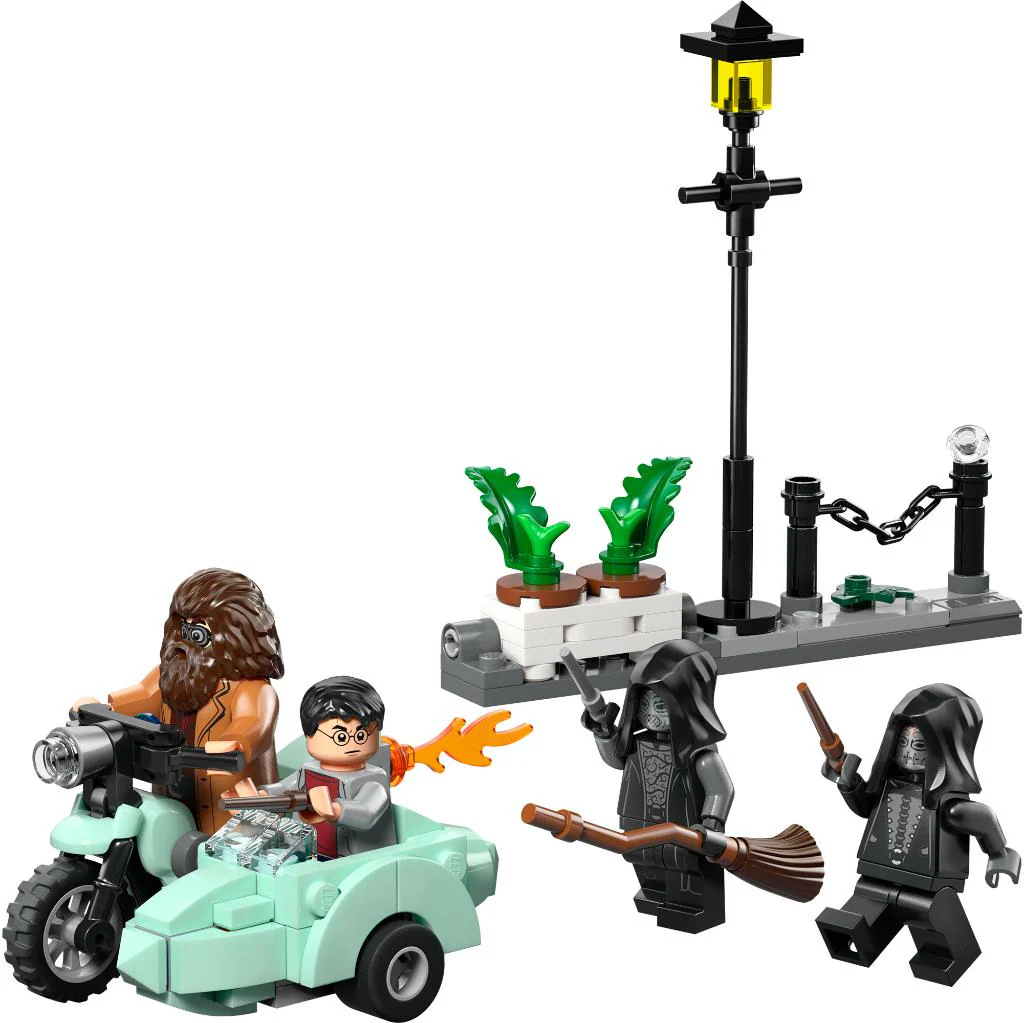 Lego Harry Potter Hagrid Y Harry Escape Privet Drive - Image 2