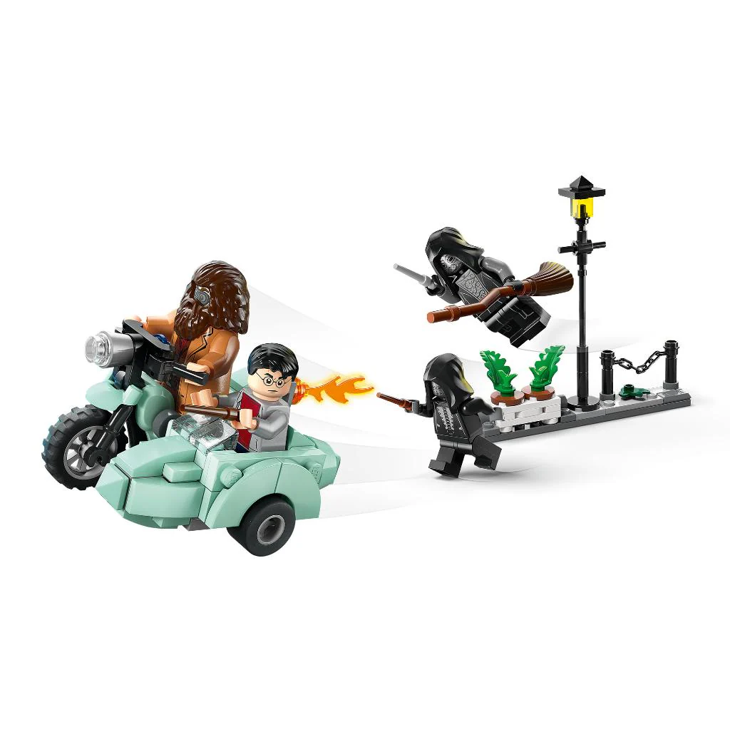 Lego Harry Potter Hagrid Y Harry Escape Privet Drive - Image 4