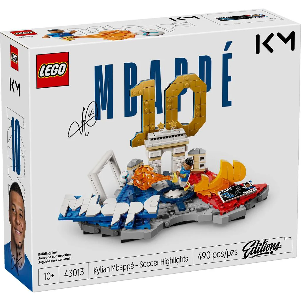 LEGO Kylian Mbappe Fenomenos del Futbol 490 pcs