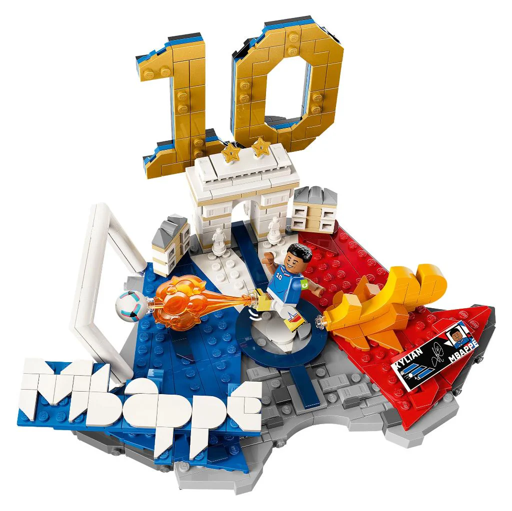 LEGO Kylian Mbappe Fenomenos del Futbol 490 pcs - Image 4