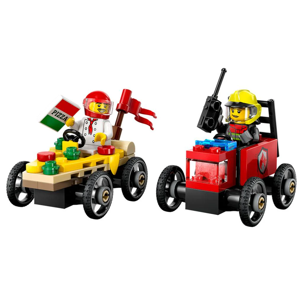 LEGO Pizza Vs Camión De Bomberos - Image 4