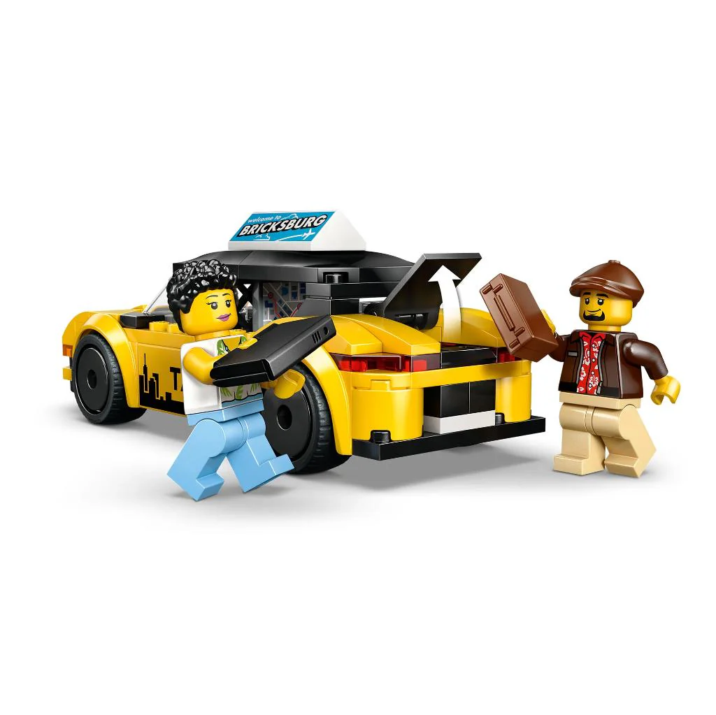 Lego City Taxi Amarillo - Image 2