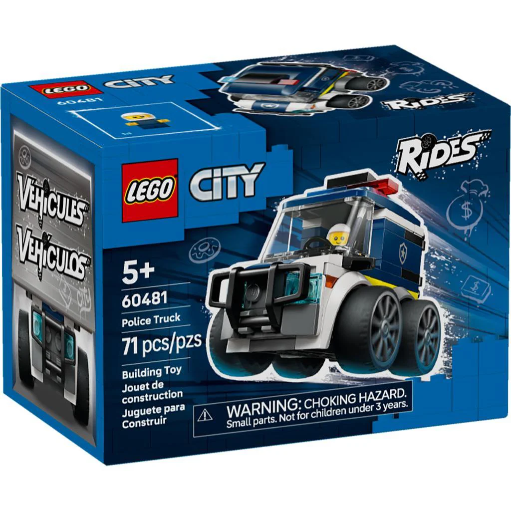 Lego City Vehículos Camioneta De Policía