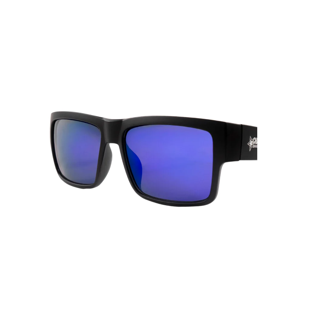 Lente De Sol Chaleco Dakar Black Matte Morado - Image 5