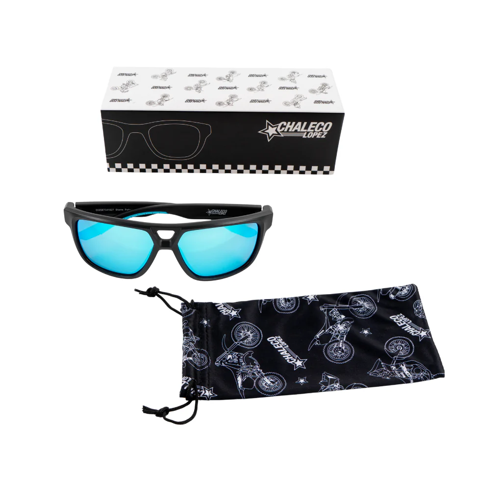 Lente De Sol Chaleco Storm Black Matte Morado - Image 3