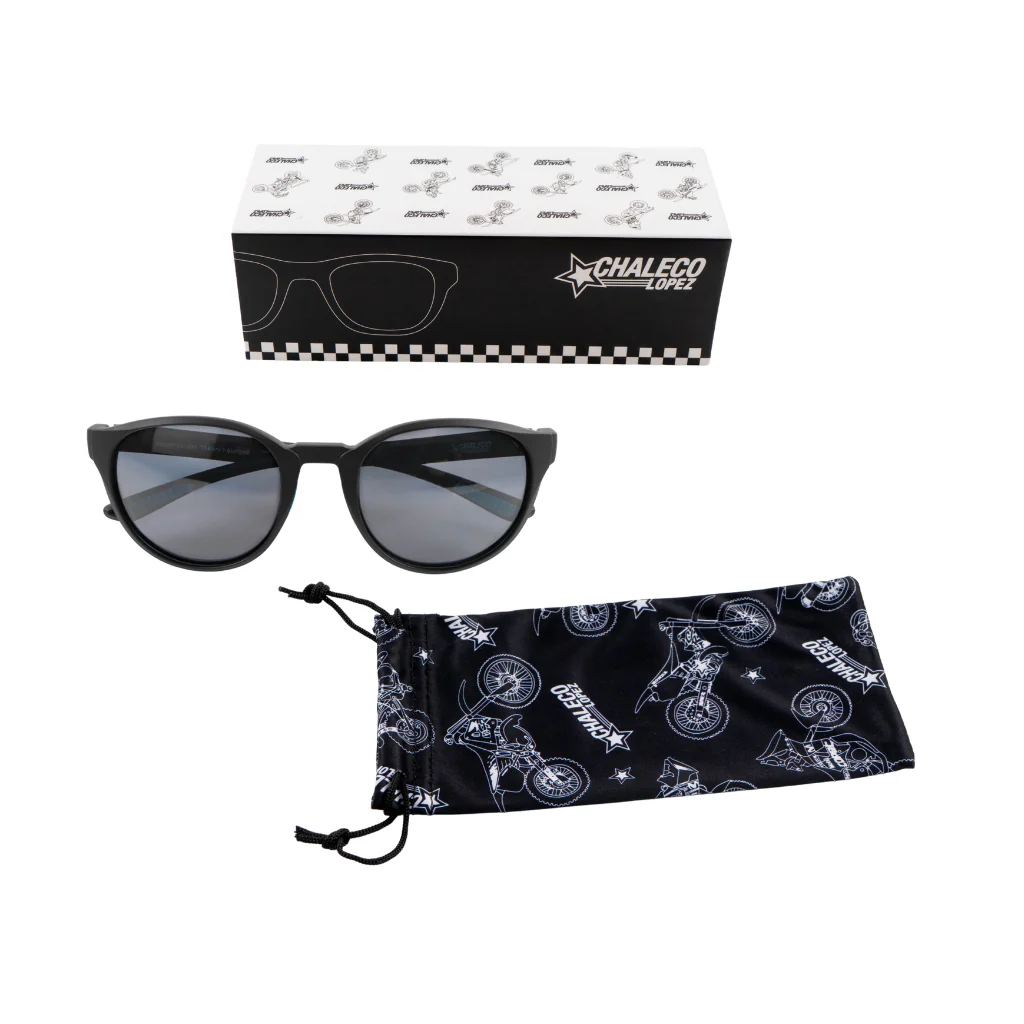 Lente De Sol Chaleco Thierry Black Matte Negro - Image 3