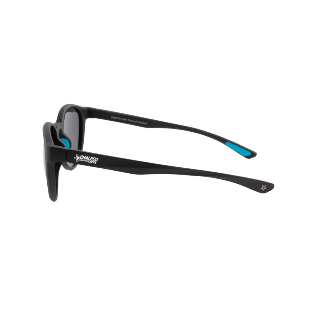 Lente De Sol Chaleco Thierry Black Matte Negro - Image 6