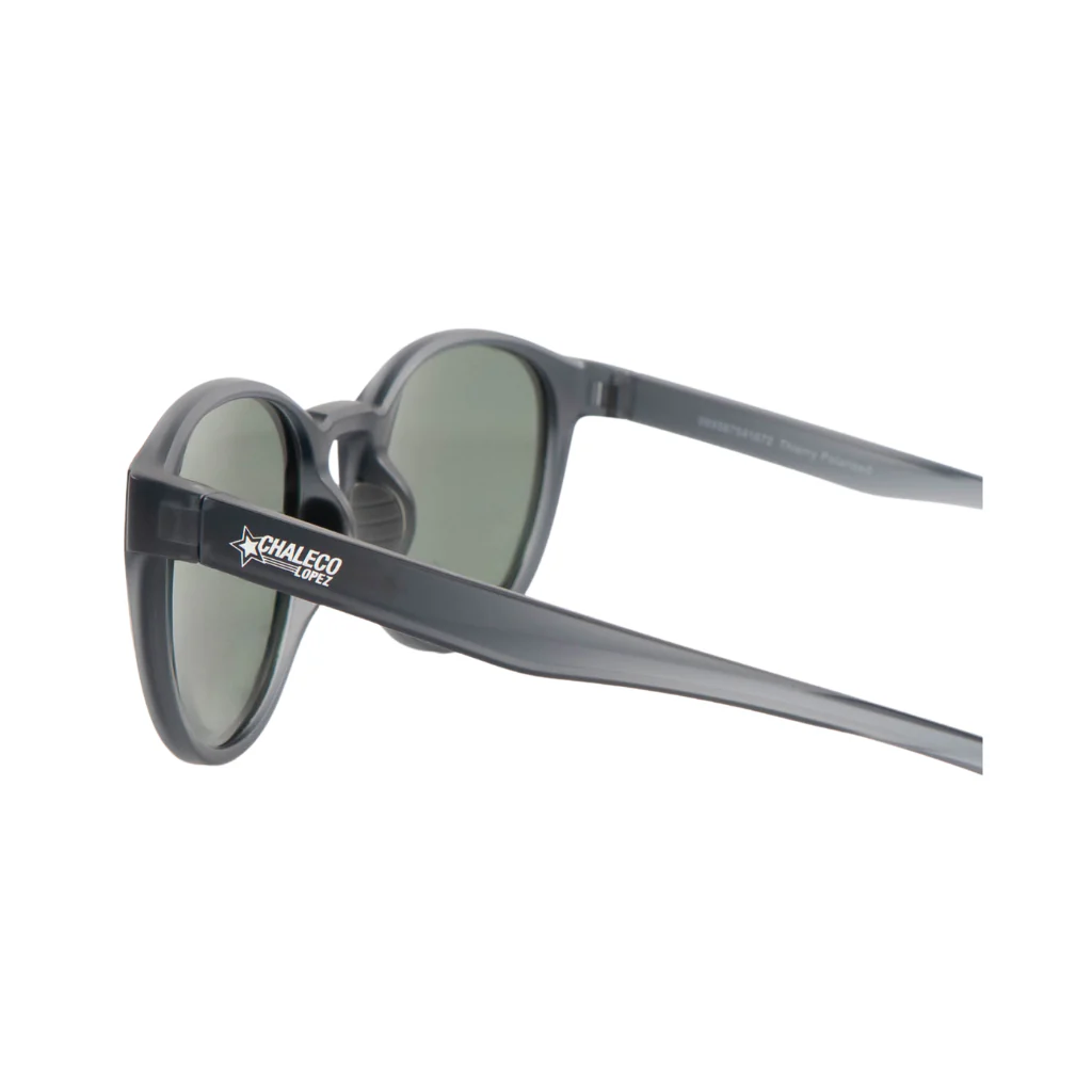 Lente De Sol Chaleco Thierry Grey Smoke Verde - Image 5