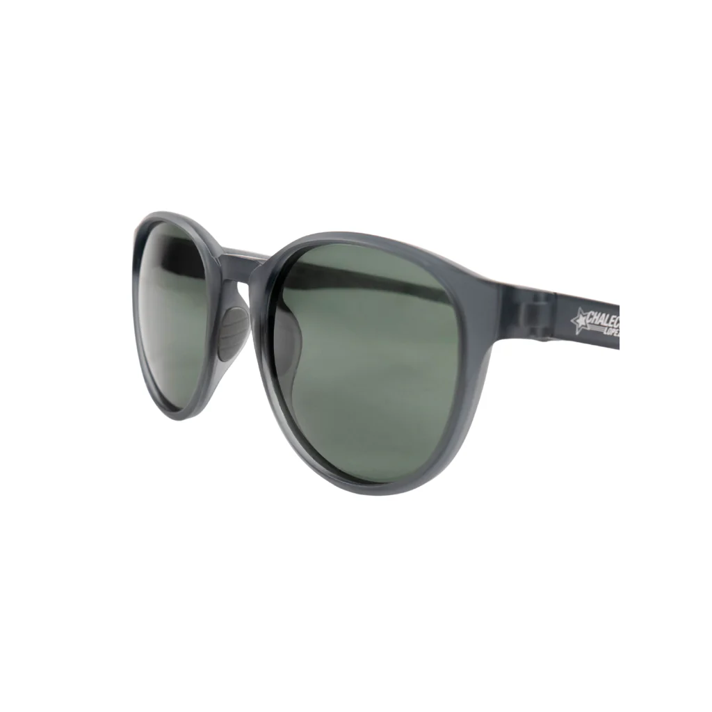Lente De Sol Chaleco Thierry Grey Smoke Verde - Image 6