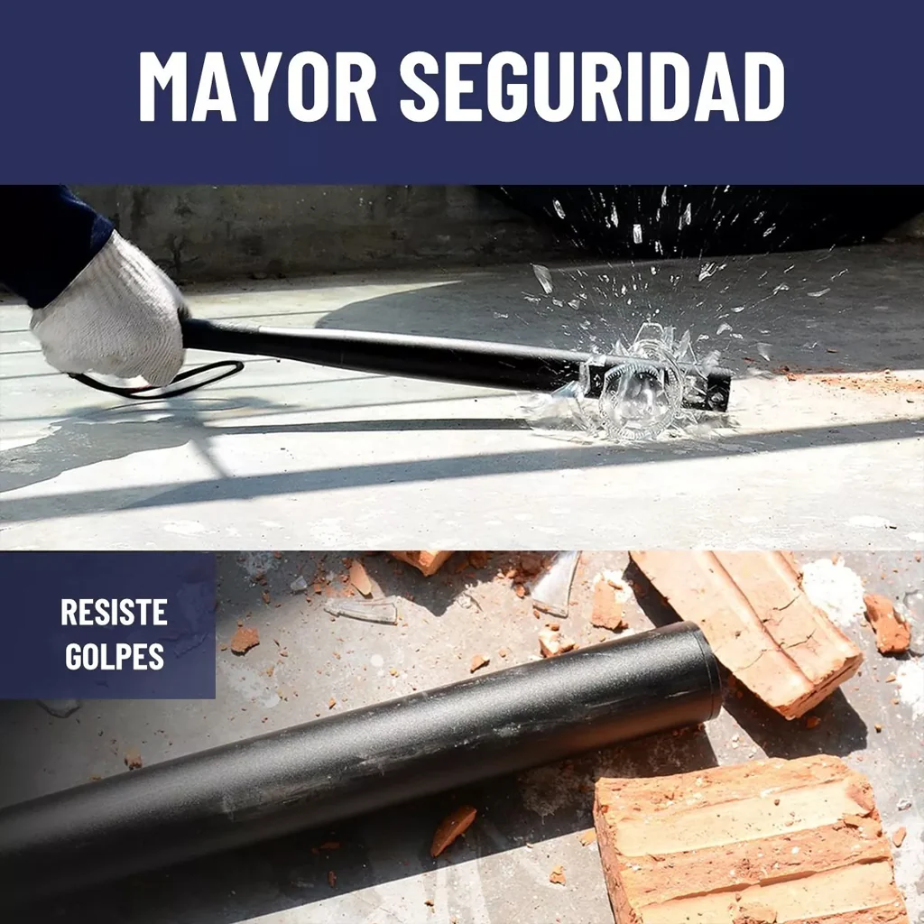 Linterna Led Tipo Bate Maxwell Seguridad - Image 3