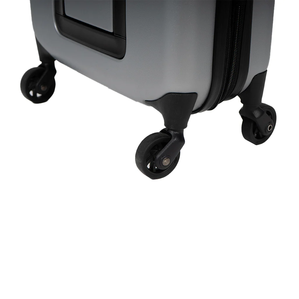 Maleta Cabina. Expandible-Plegable. Ultra Compacta Gris Claro Gout - Image 8