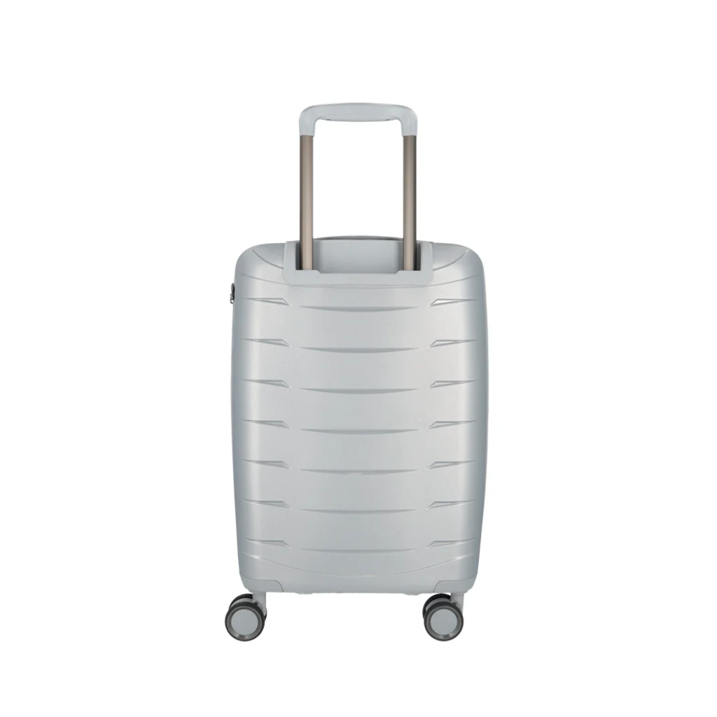 Maleta Cabina Saxoline Moonstone Impact Pro Plateada - Image 3