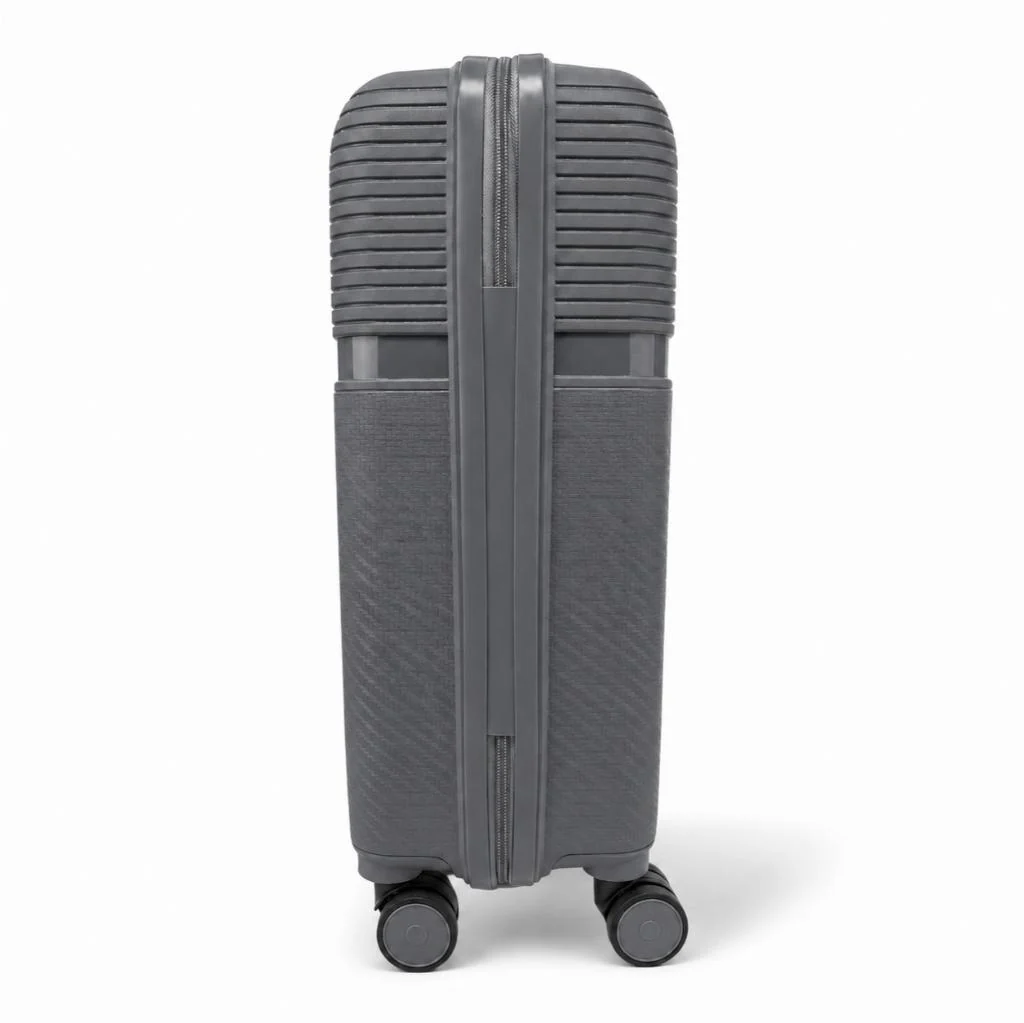 Combo 2 Maletas Carry On Cabina Ultra Resistente Premium S 20 Pulgadas Marksman Gris Grafito + Azul Royal - Image 10