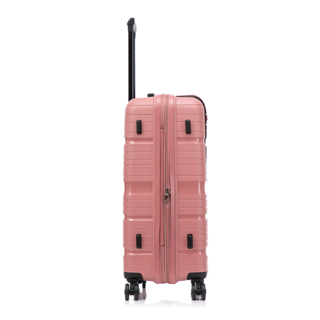 Maleta Kippi Cabina (S) Rígida Ultra Resistente y Expandible Rose Gold - Image 3