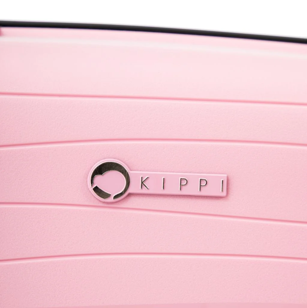 Maleta Kippi Cabina (S) Rígida Ultra Resistente y Expandible Wavy Pink - Image 7