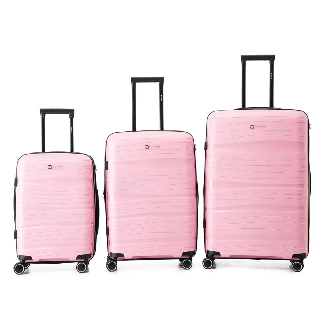 Maleta Kippi Cabina (S) Rígida Ultra Resistente y Expandible Wavy Pink - Image 9