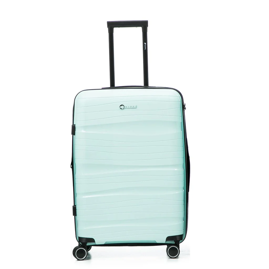 Maleta Kippi (L) Rígida Ultra Resistente y Expandible Wavy Menta - Image 2