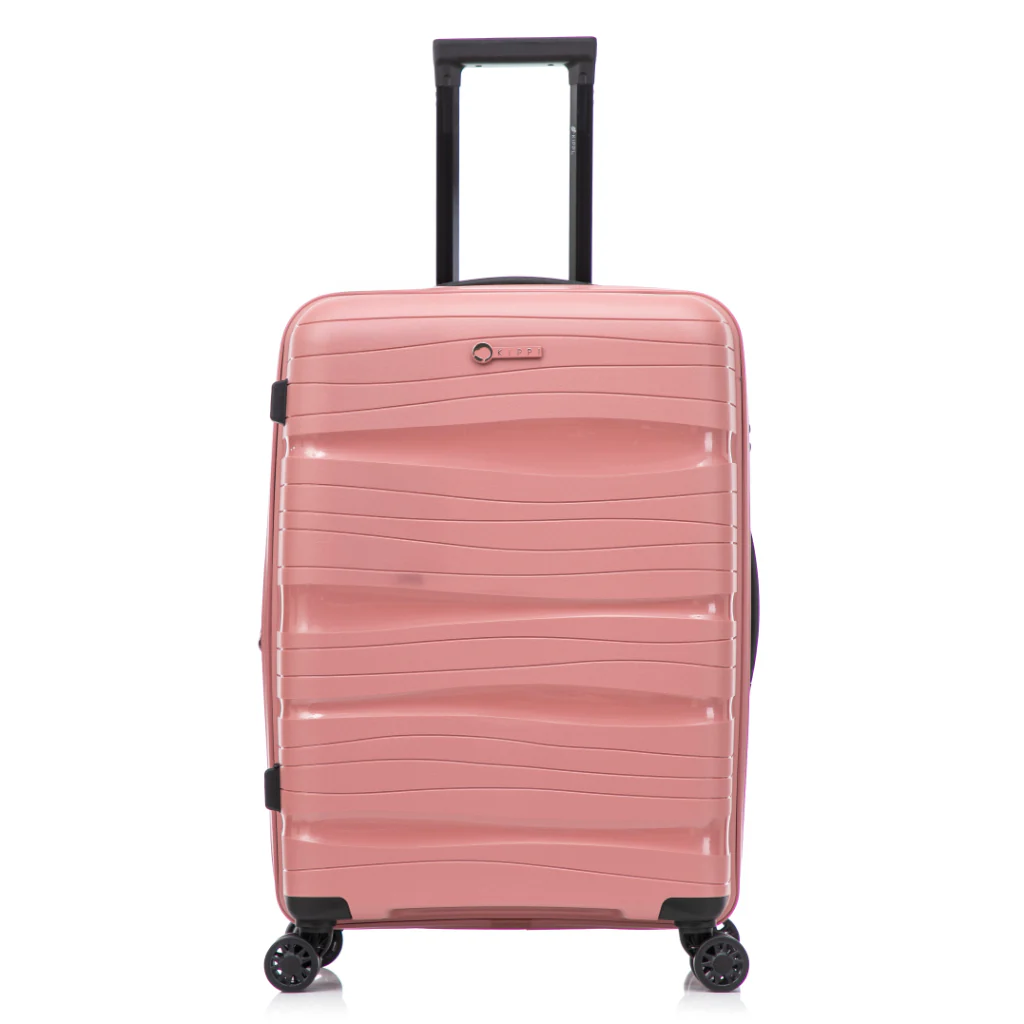 Maleta Kippi (M) Rígida Ultra Resistente y Expandible Rose Gold
