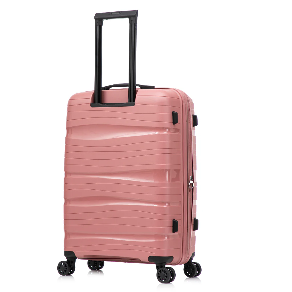 Maleta Kippi (M) Rígida Ultra Resistente y Expandible Rose Gold - Image 9
