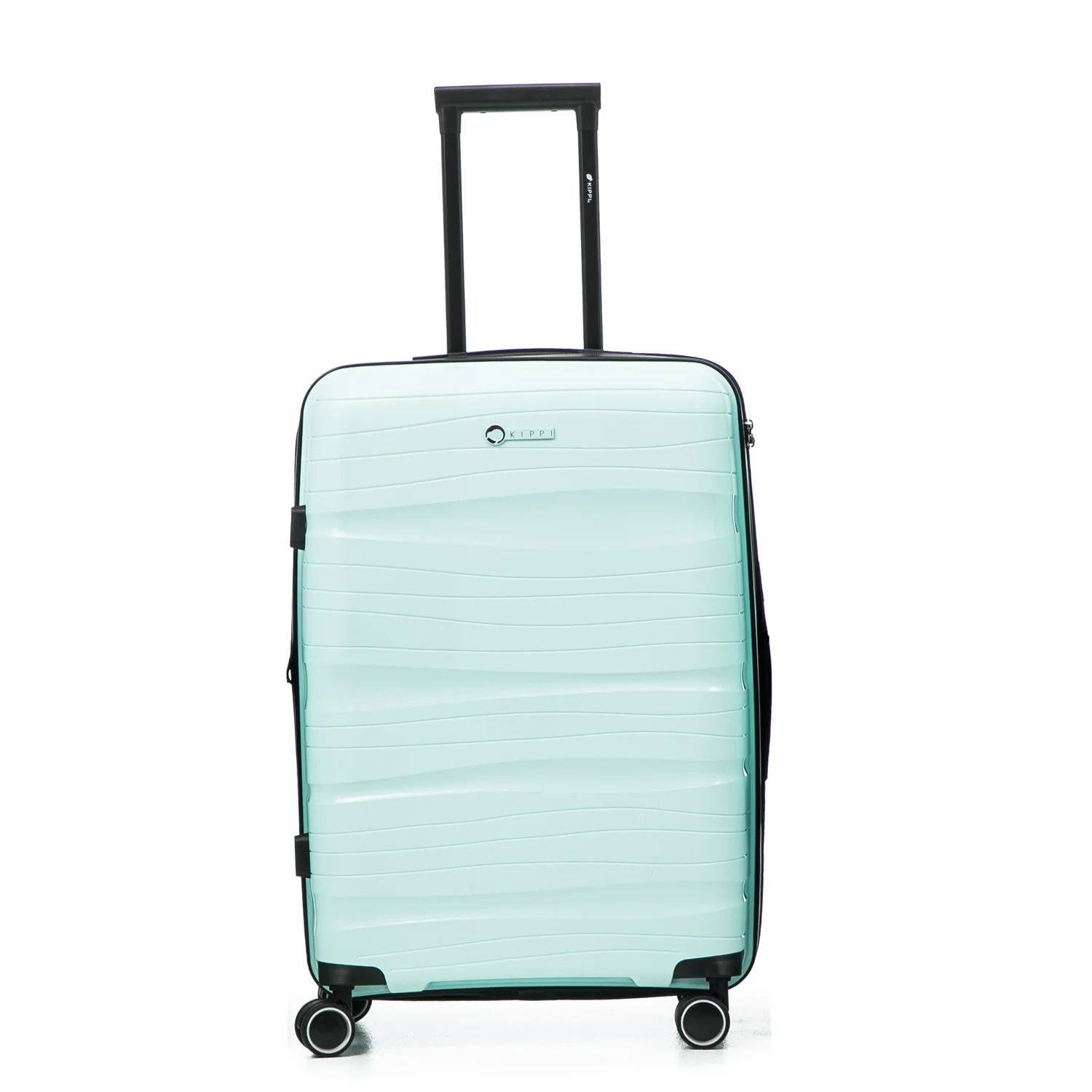 Maleta Kippi (M) Rígida Ultra Resistente y Expandible Wavy Menta - Image 2