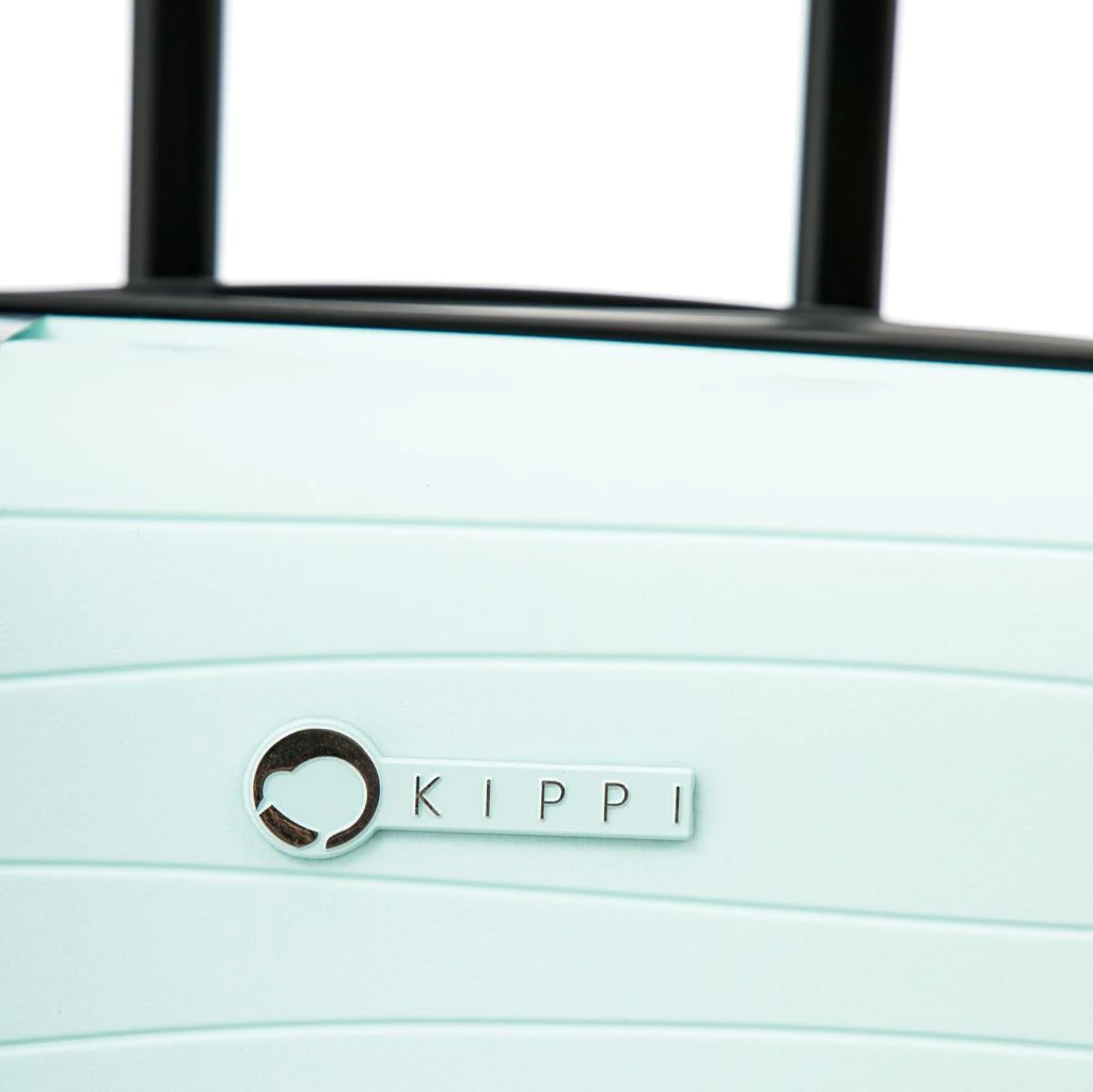 Maleta Kippi (M) Rígida Ultra Resistente y Expandible Wavy Menta - Image 7