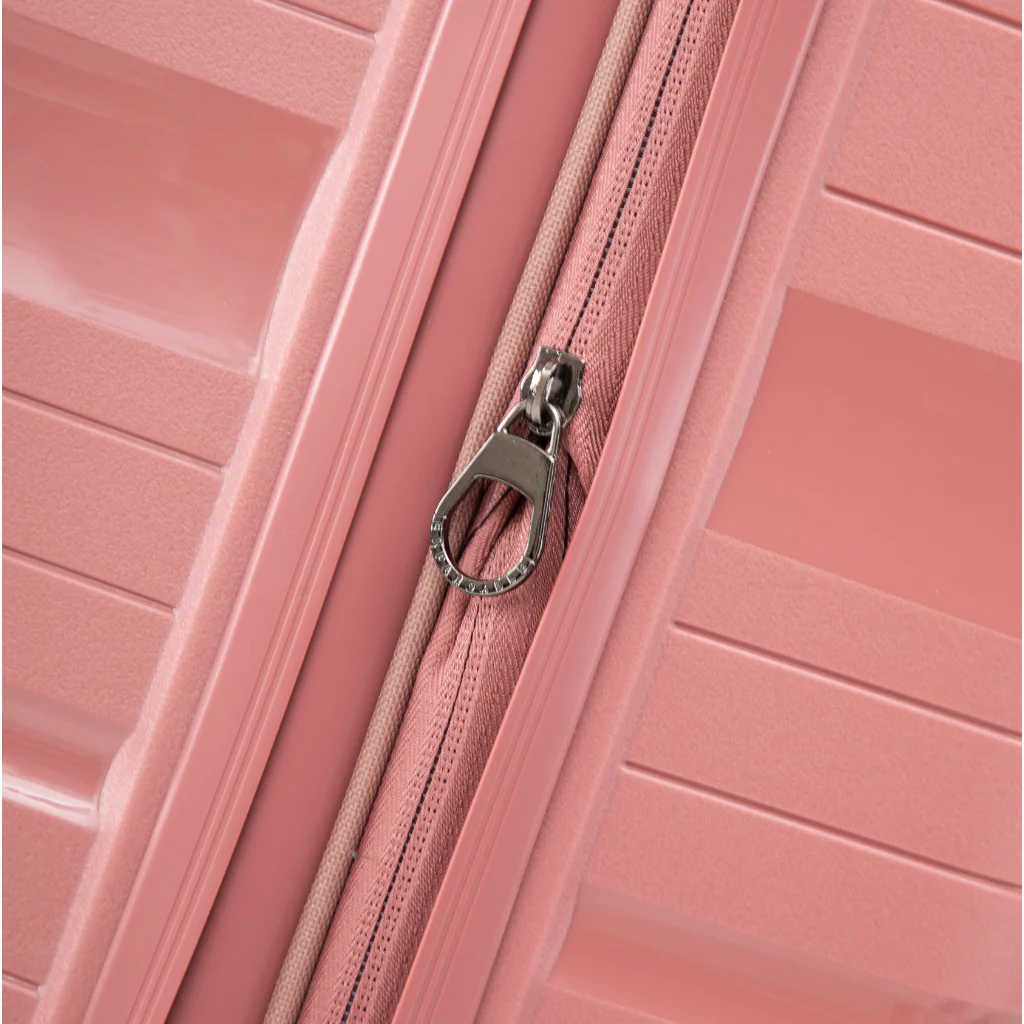 Maleta Kippi PACK X2 (S-L) Rígida Ultra Resistente y Expandible Rose Gold - Image 6