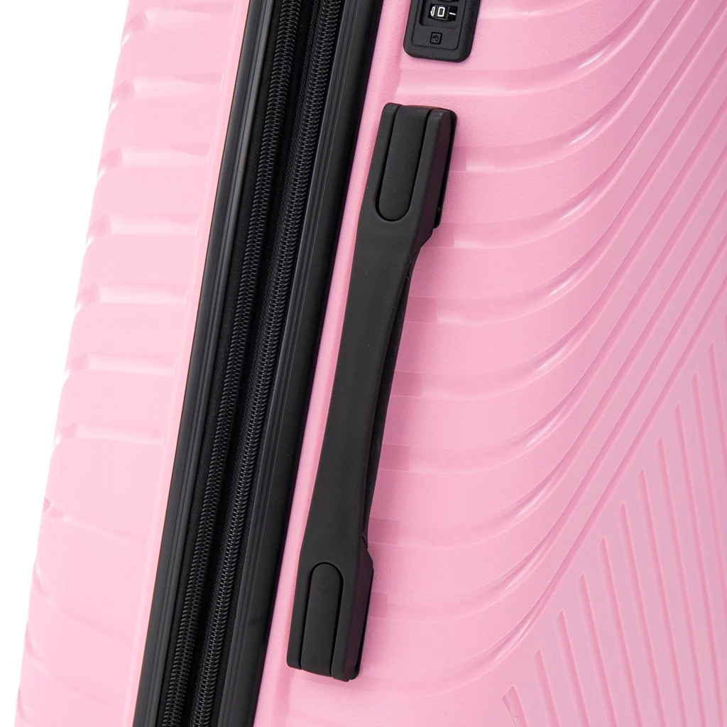 Maleta Kippi Cabina (S) Rígida Ultra Resistente y Expandible Rosado - Image 7