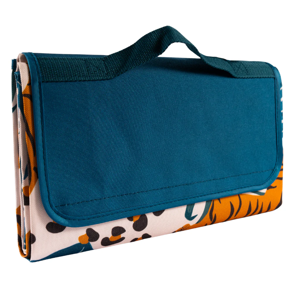 Manta Picnic y Playa Impermeable Beige Tigres - Image 4