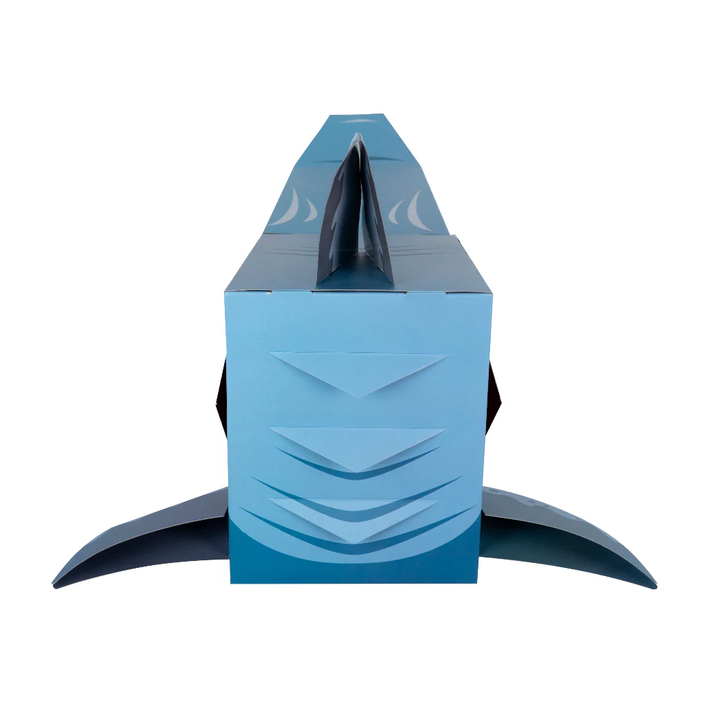 Máscara 3D Tiburón Para Armar - Image 3