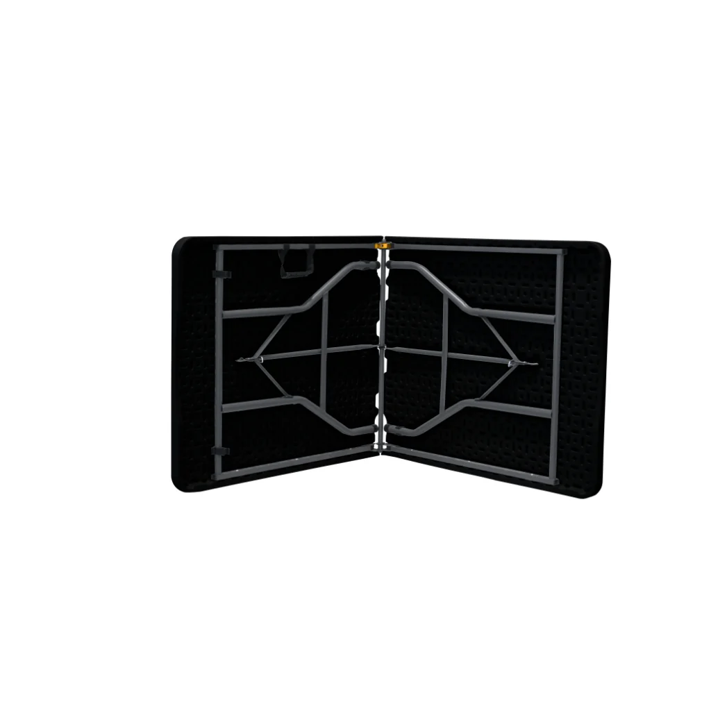 Mesa Portátil  Plegable Camping Catering 180m Black - Image 3