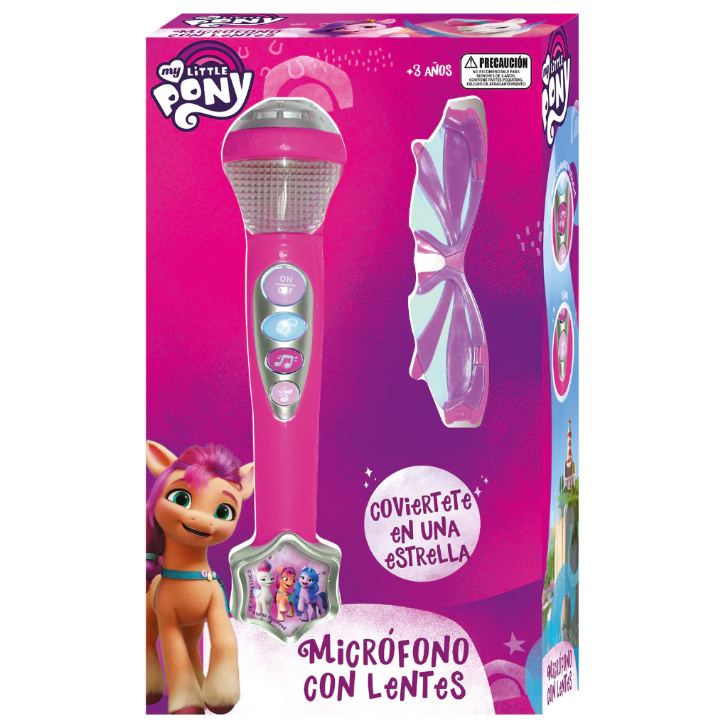 Microfono Con Lentes My Little Pony Hasbro