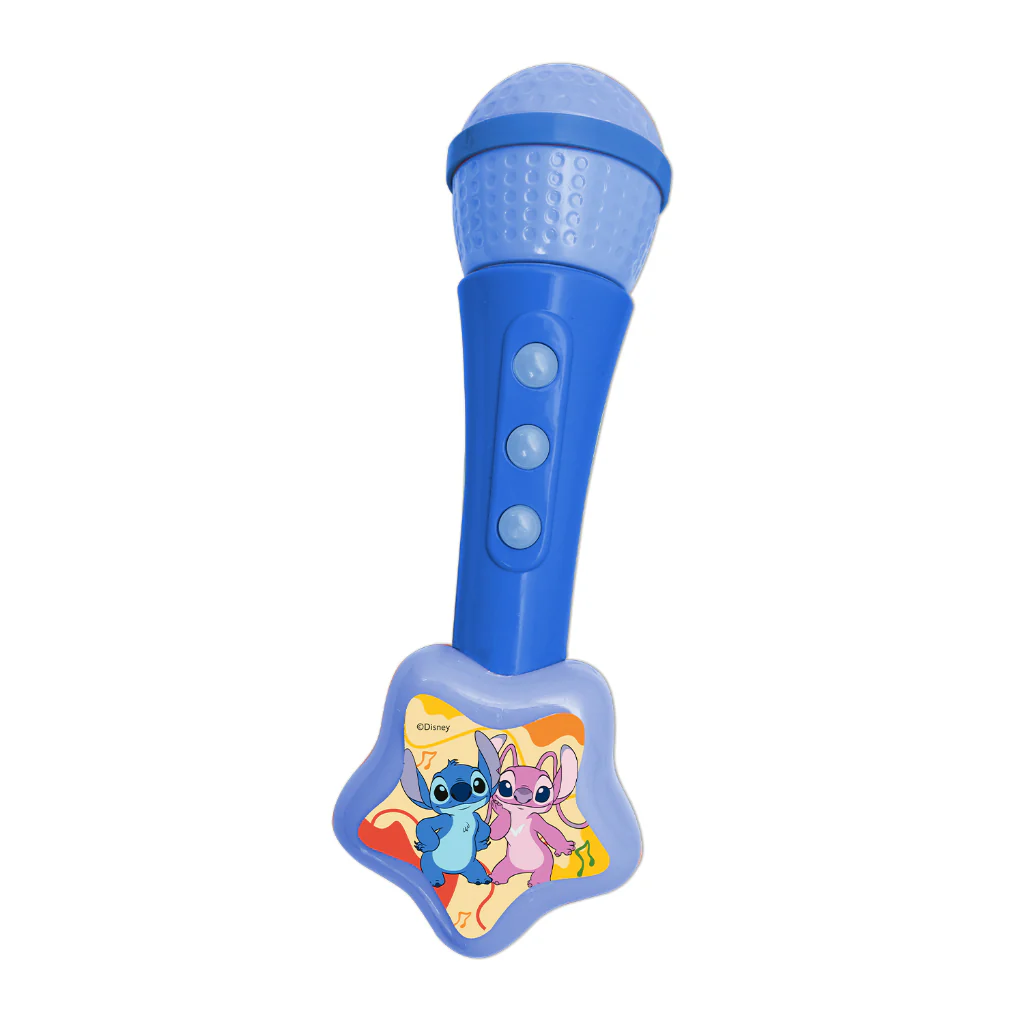 Microfono Con Luz Y Sonido Stitch Disney - Image 2