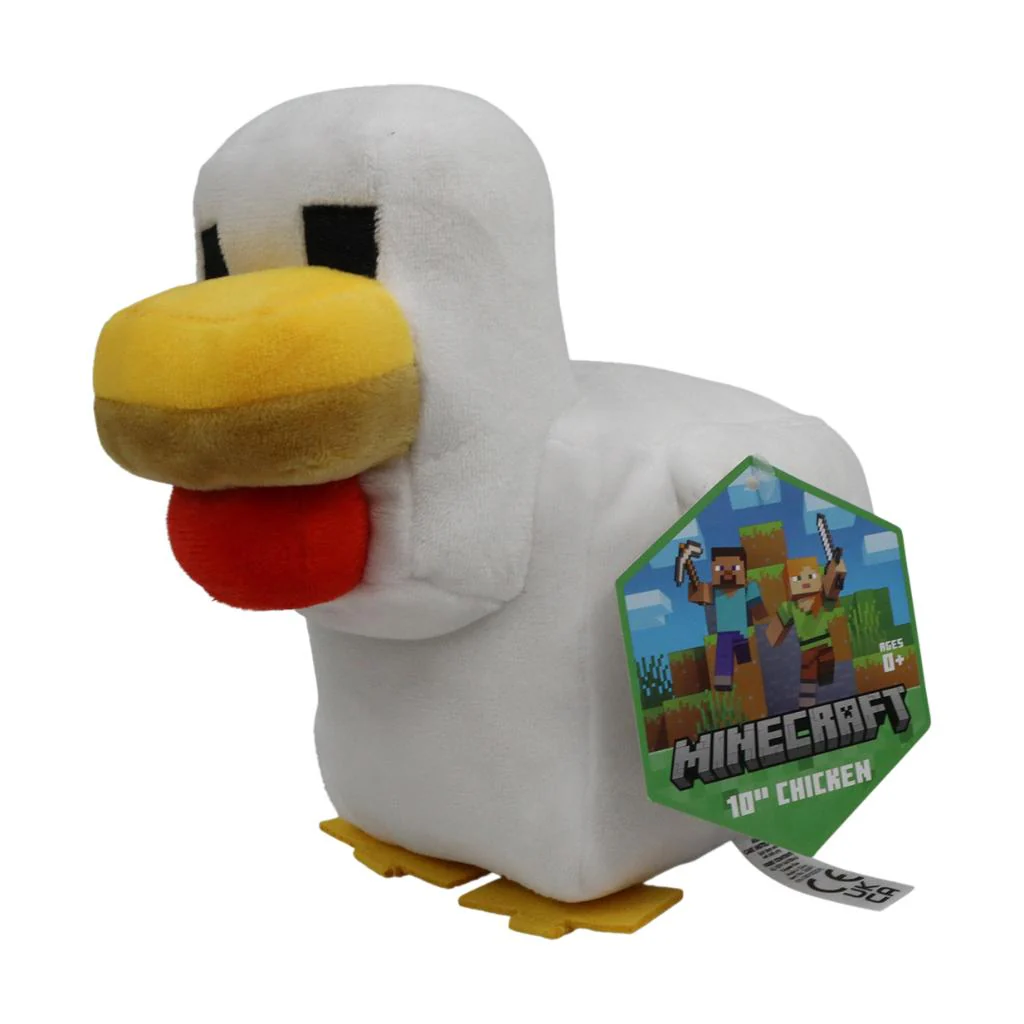 Minecraft 10" Plush Chicken - Image 3