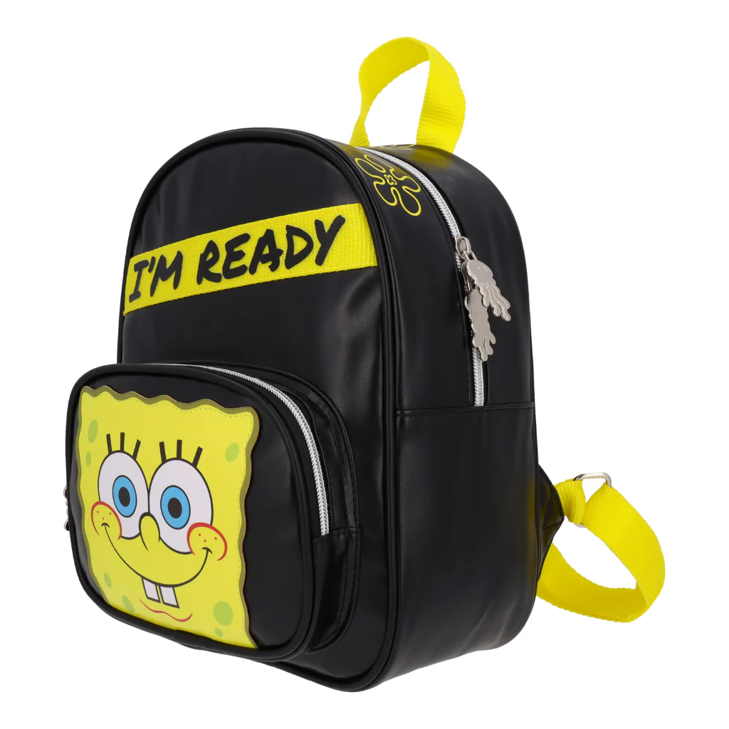 Mini Mochila Bob Esponja Negra - Image 3