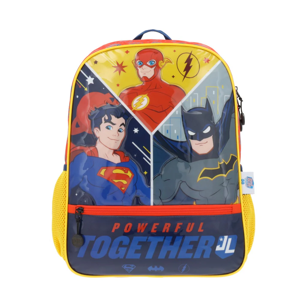 Mochila Dc Liga De La Justicia 17L Amarilla