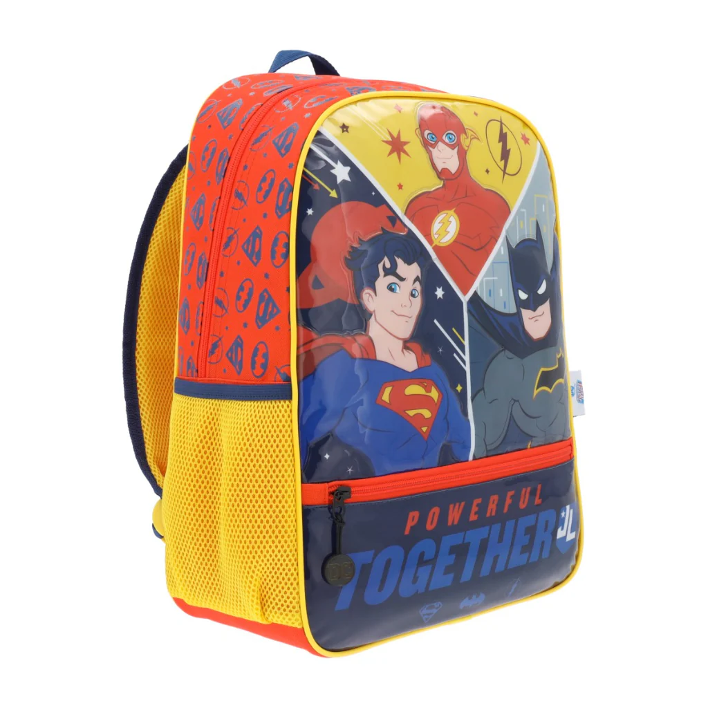 Mochila Dc Liga De La Justicia 17L Amarilla - Image 2