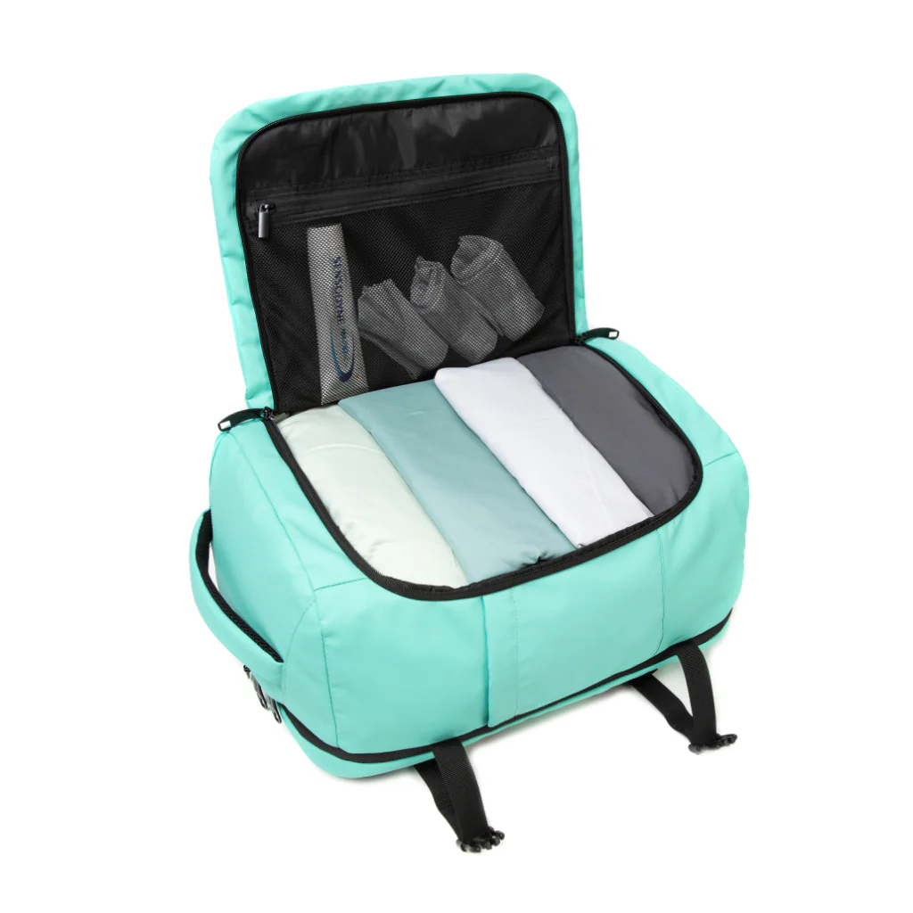 Mochila de Viaje Viral Cabina 45 L. Resistente al Agua. Kippi Menta - Image 8