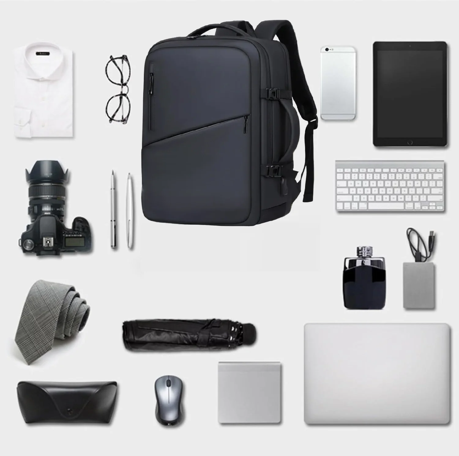 Mochila Viaje Viral XL. Resistente al Agua. 36L. Grand Travel Navigator. Antirrobo - Image 10