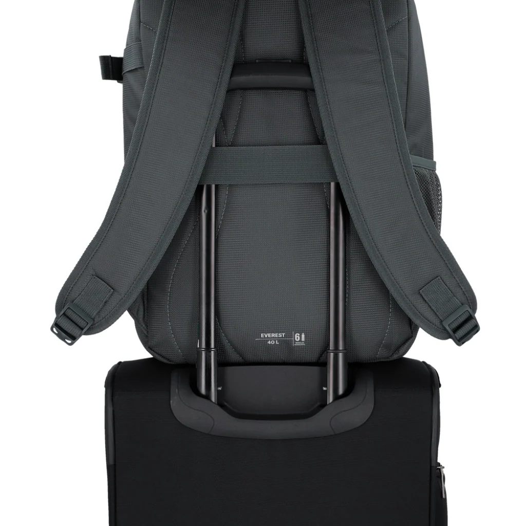 Mochila De Viaje Saxoline Everest Gris Oscuro BTS26 - Image 7