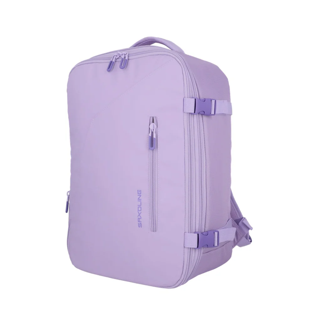 ✈️Combo 2 Mochilas de Viaje Viral: 1 Mochila Saxoline Lila y 1 Mochila Navigator Black 38L - Image 11
